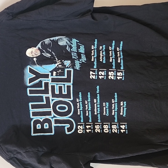 Billy Joel Tour tee. Size mens 2XL - Picture 5 of 5
